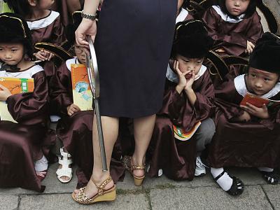 实拍2010学年度中国开学日：全国各地各有精彩（多图）